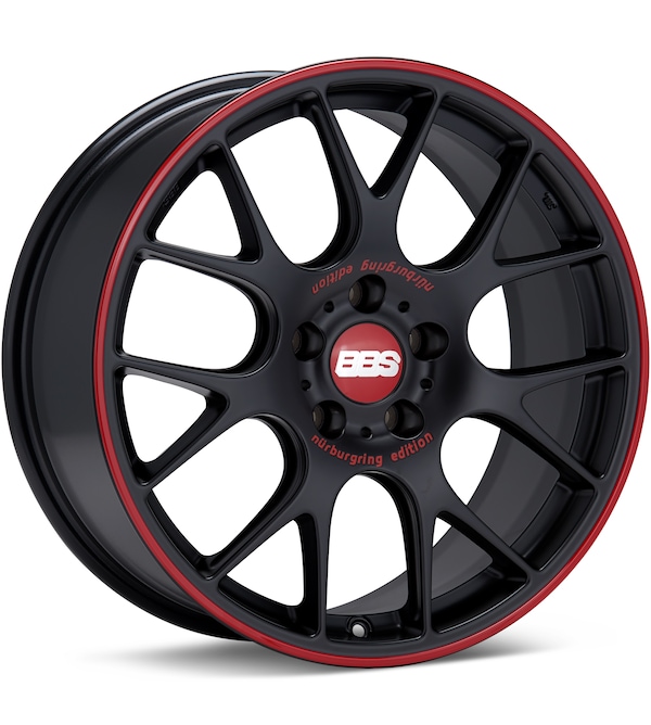 BBS CH-R Black w/Red Lip wheel image
