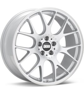 BBS CH-R Macan Bright Sil w/Pol Stainless Lip wheel image