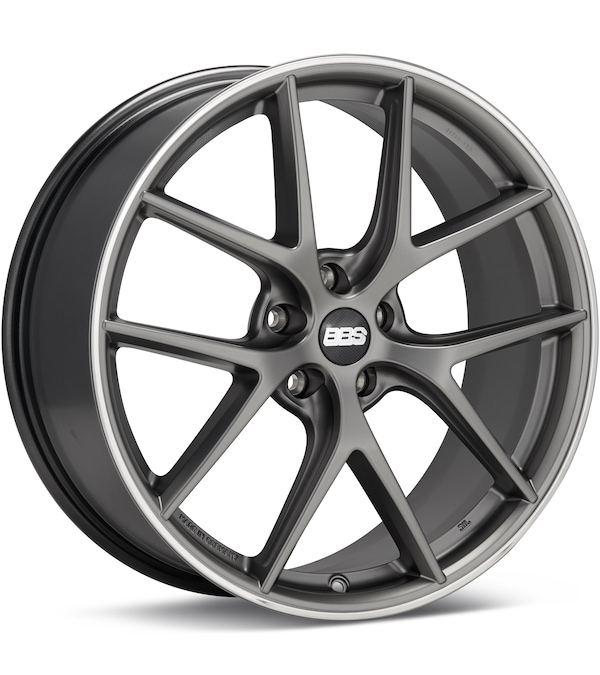 BBS CI-R Platinum Silver w/Pol SS Lip wheel image