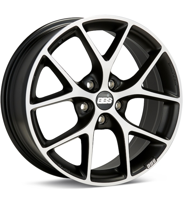 BBS SR Machined w/Matte Graphite Acct wheel image