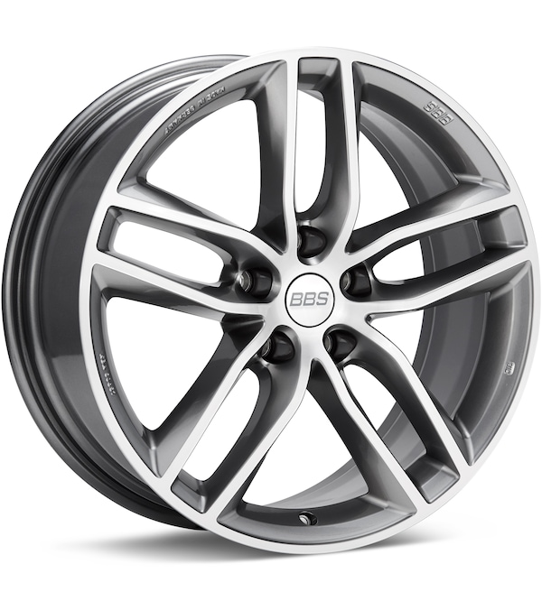 BBS SX Machined w/Anthracite Accent wheel image