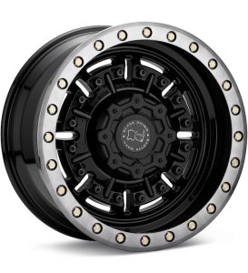 Black Rhino Abrams Gunblack w/Mach Dark Tint Lip wheel image