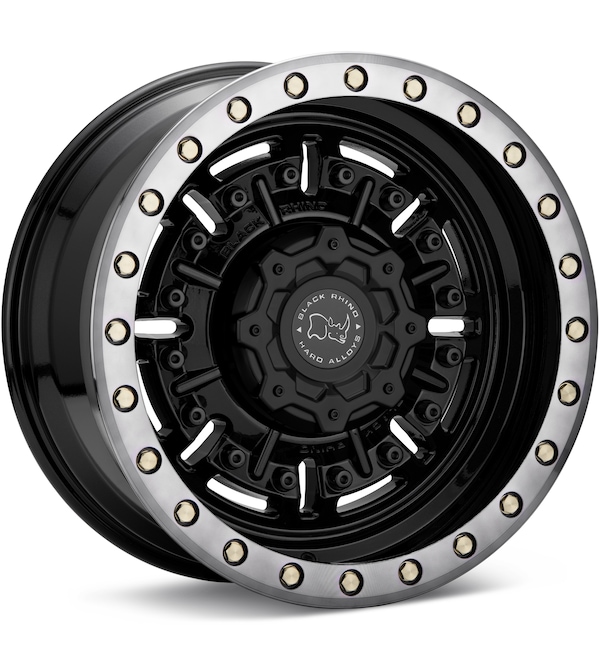 Black Rhino Abrams Gunblack w/Mach Dark Tint Lip wheel image
