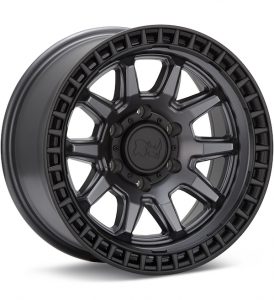 Black Rhino Calico Matte Gunmetal w/Mt Black Lip wheel image