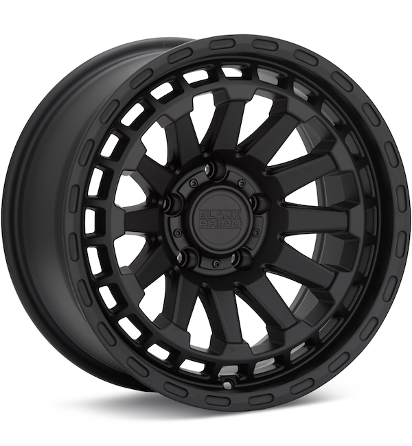 Black Rhino Raid Black wheel image