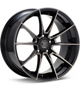 Bremmer Kraft BR17 Black Machined w/Dark Tint wheel image