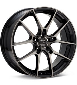 Bremmer Kraft BR18 Black Machined w/Dark Tint wheel image