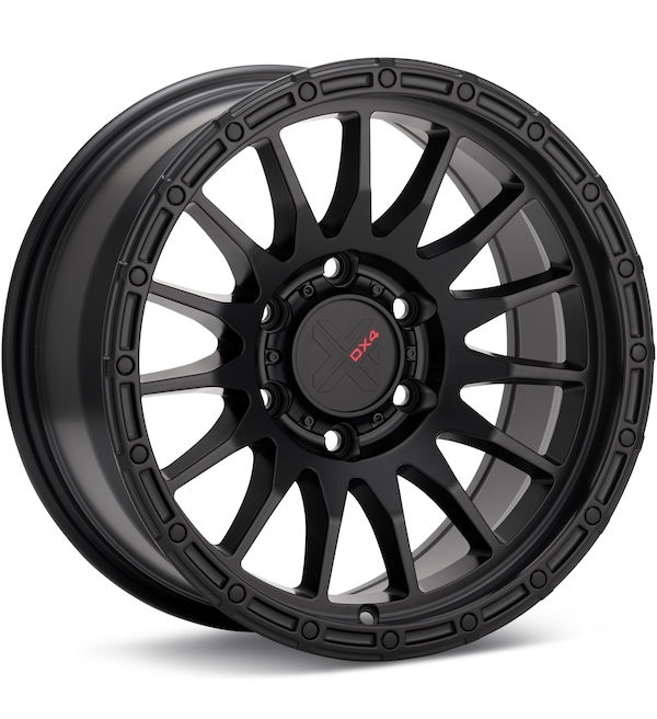 DX4 Caper Flat Black wheel image