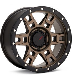 DX4 Terrain Matte Bronze w/Black Ring wheel image