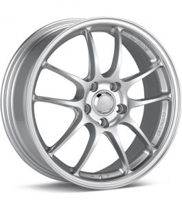 Enkei Racing PF01 Bright Silver wheel image