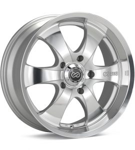 Enkei Truck M6 Silver Machined w/Clearcoat wheel image