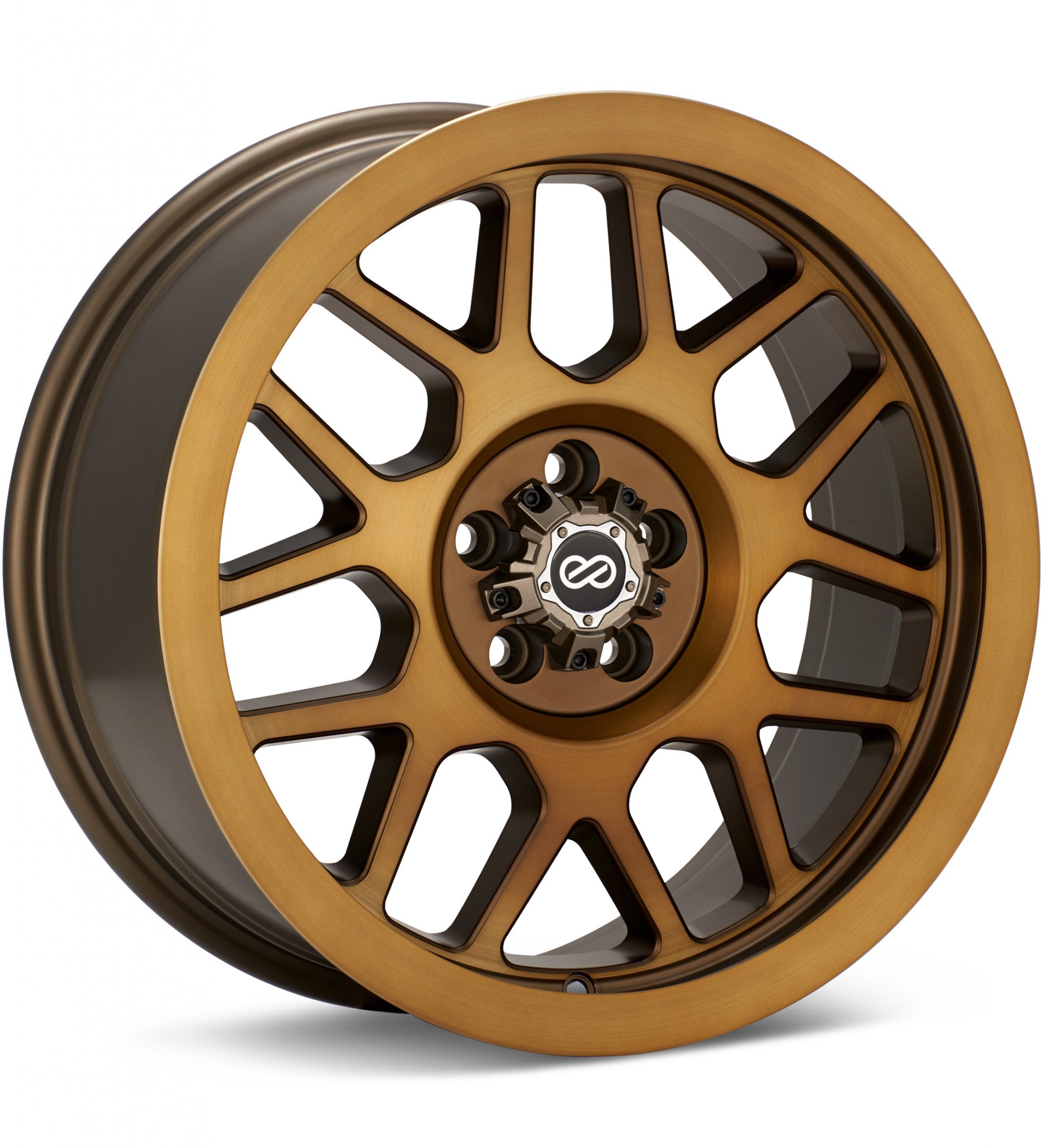 Enkei Truck Matrix Brushed Gold wheel image