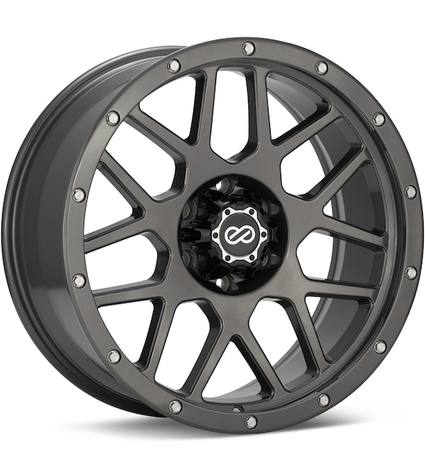 Enkei Truck Matrix Gloss Gunmetal Silver wheel image
