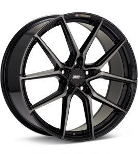 FLOW ONE Race Spec F7 Black Machined w/Dark Tint wheel image