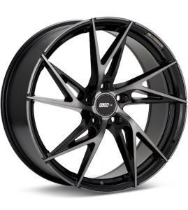 FLOW ONE Race Spec F8 Black Machined w/Dark Tint wheel image