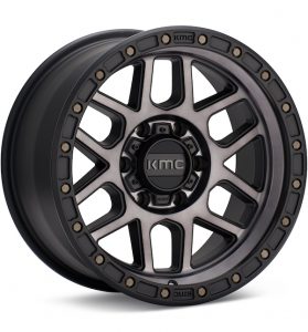 KMC KM544 Mesa Black Machined w/Grey Tint wheel image