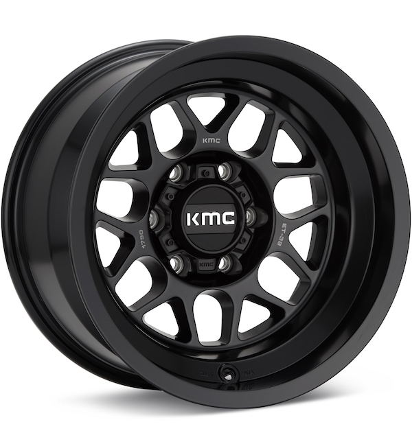 KMC KM725 Terra Satin Black wheel image