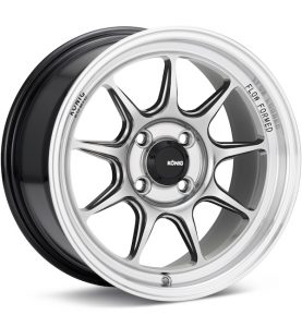 Konig Countergram Hyper Chrome w/Mirror Mach Lip wheel image