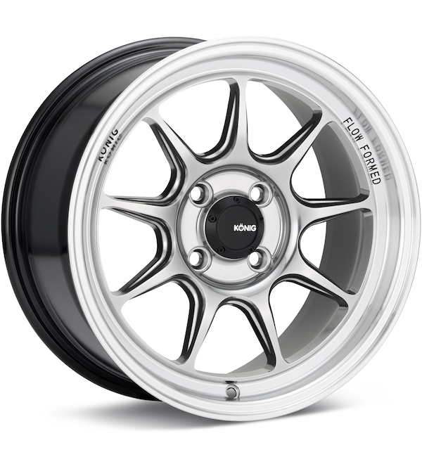 Konig Countergram Hyper Chrome w/Mirror Mach Lip wheel image