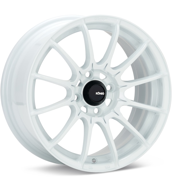 Konig Dial In Gloss White wheel image