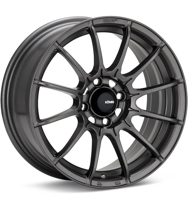 Konig Dial In Matte Grey wheel image