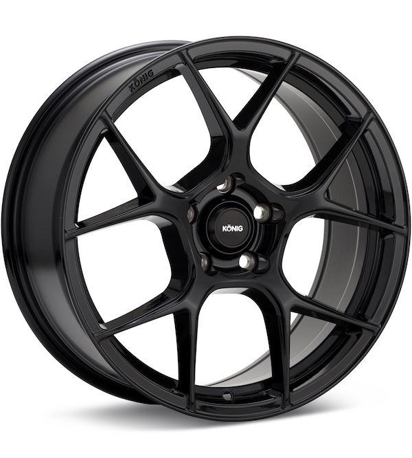 Konig Diverge Gloss Black wheel image