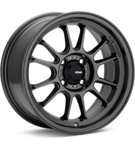 Konig Hypergram Matte Grey wheel image