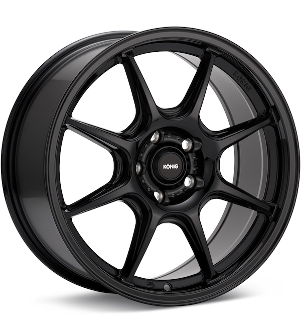 Konig Lockout Gloss Black wheel image
