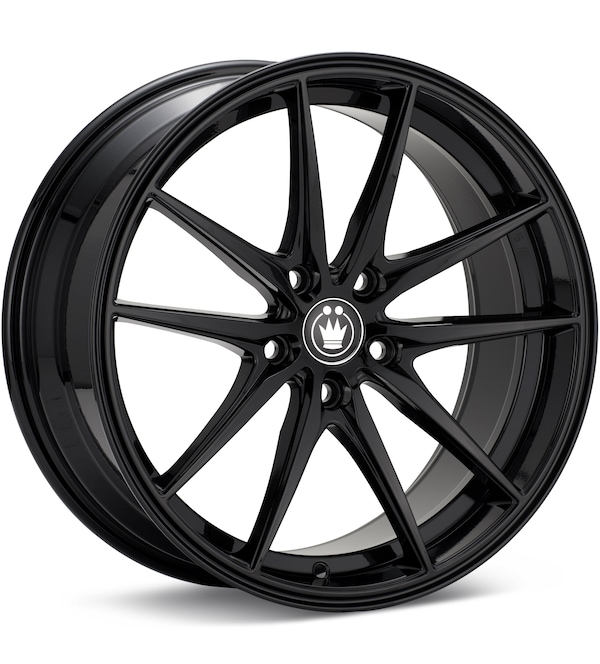 Konig Oversteer Gloss Black wheel image