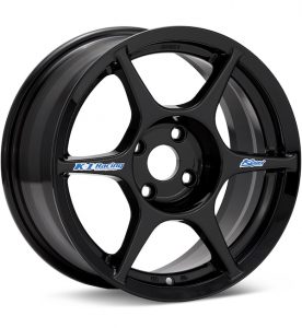 Kosei K1 Racing Gloss Black wheel image