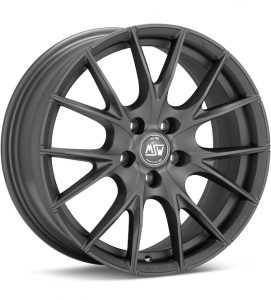 MSW Type 25 Matte Grey wheel image