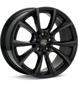 MSW Type 27T Gloss Black wheel image