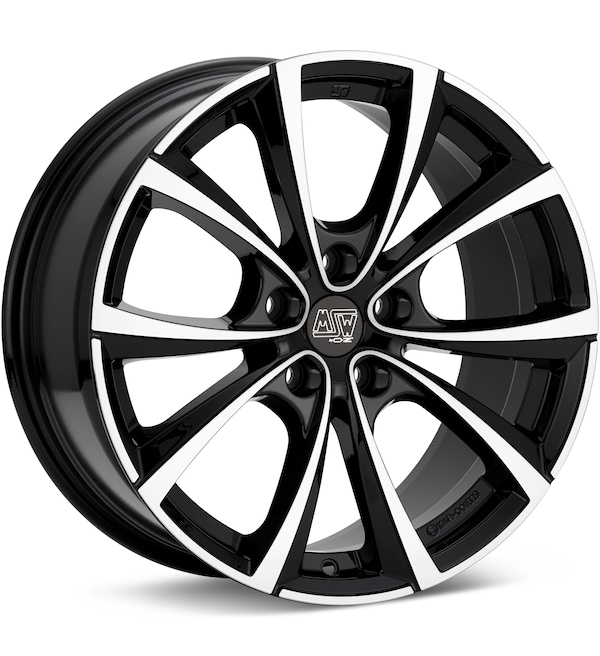 MSW Type 27T Machined w/Black Accent wheel image