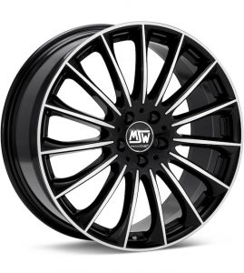 MSW Type 30 Machined w/Black Accent wheel image
