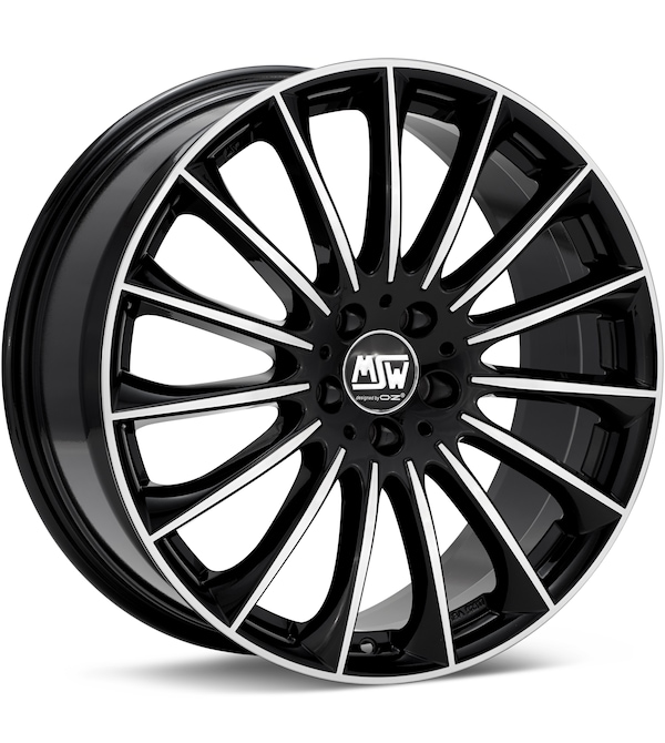 MSW Type 30 Machined w/Black Accent wheel image