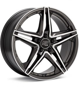 MSW Type 31 Machined w/Gloss Grey Accent wheel image