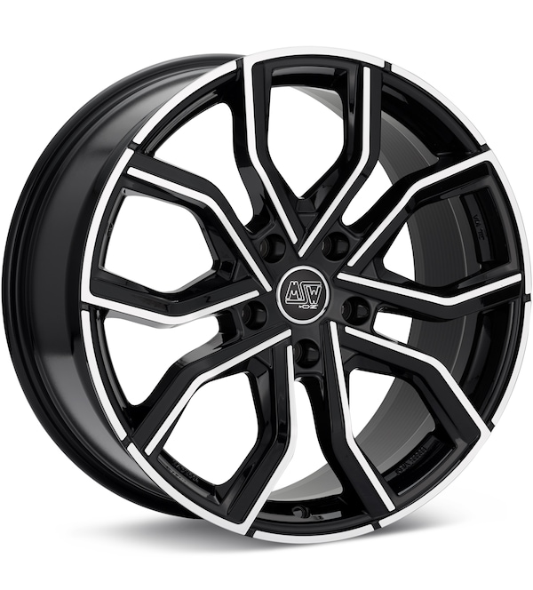 MSW Type 41 Machined w/Black Accent wheel image