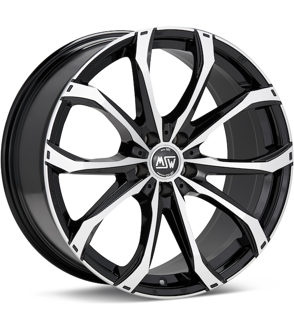MSW Type 48 Machined w/Black Accent wheel image