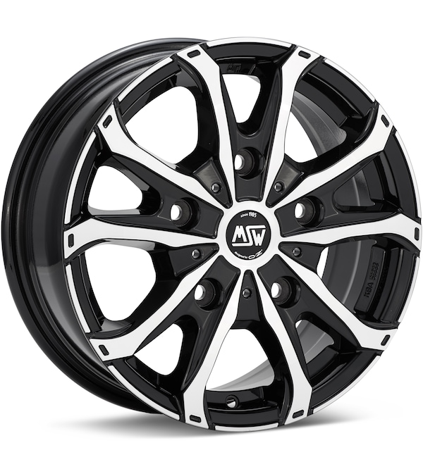 MSW Type 48 Van Machined w/Black Accent wheel image