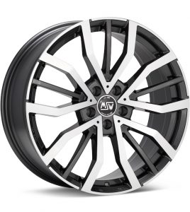 MSW Type 49 Machined w/Gloss Grey Accent wheel image