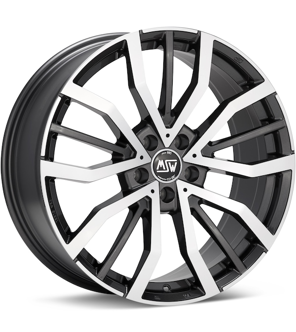 MSW Type 49 Machined w/Gloss Grey Accent wheel image