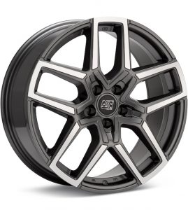 MSW Type 52 Machined w/Gloss Grey Accent wheel image