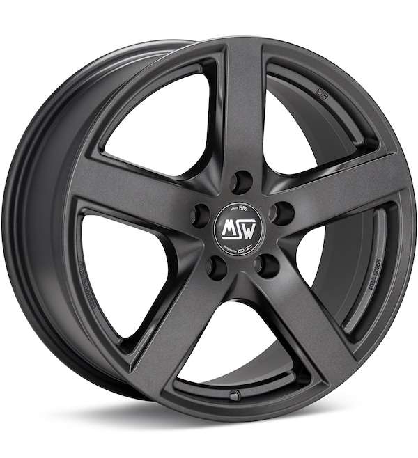 MSW Type 55 Matte Dark Grey wheel image