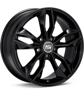 MSW Type 71 Gloss Black wheel image