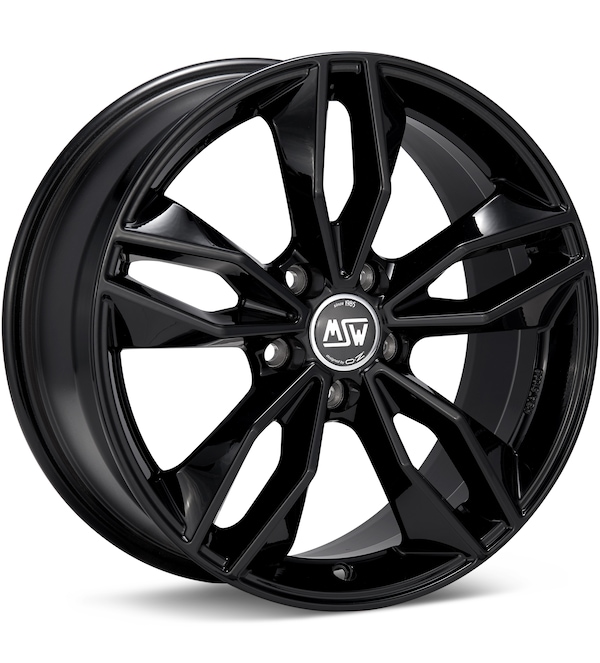 MSW Type 71 Gloss Black wheel image