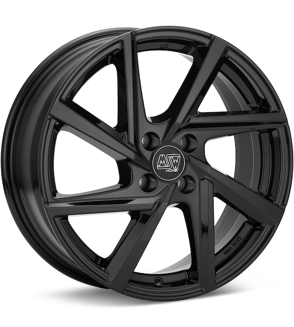 MSW Type 80 4-Lug Gloss Black wheel image