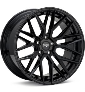 Niche Road Wheels Gamma Gloss Black wheel image