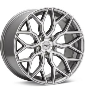 Niche Road Wheels Mazzanti Anthracite Brushed w/Tint wheel image