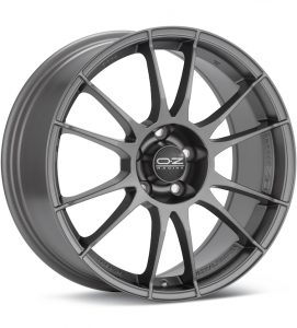 O.Z. Ultraleggera Matte Graphite Silver wheel image