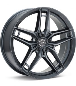 Platinum Lotus Gloss Gunmetal Silver wheel image